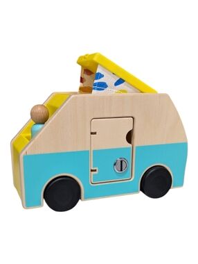 Lovevery Camper Van RV Motor Home Camping Montessori Toy Toddler Wood Wooden